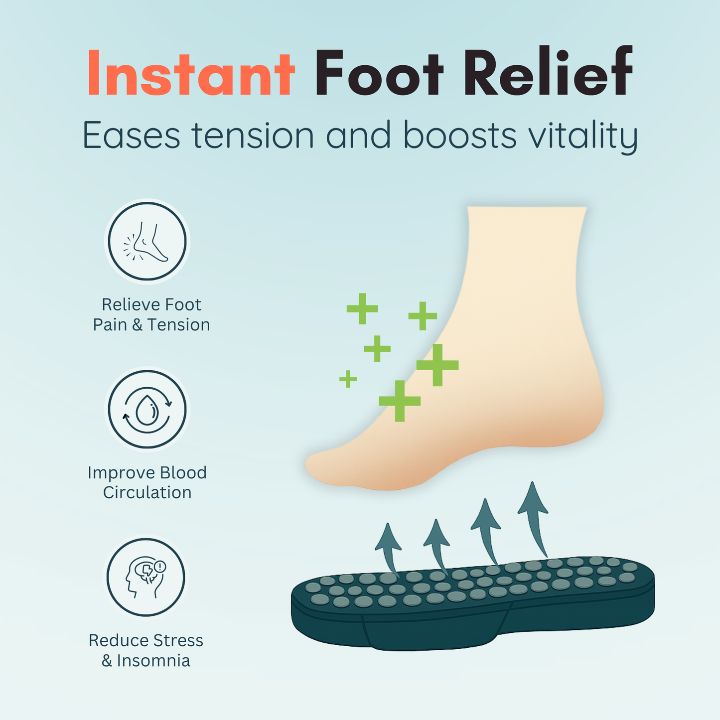 FeetyFirst™ Acupressure Massage Slippers