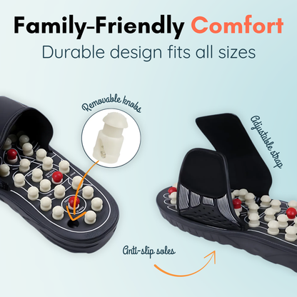 FeetyFirst™ Acupressure Massage Slippers