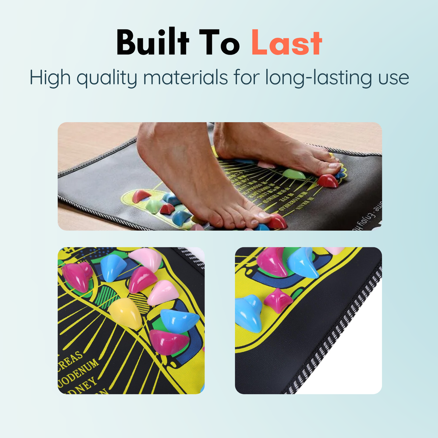 FeetyFirst™ Revitalizing Acupressure Foot Mat