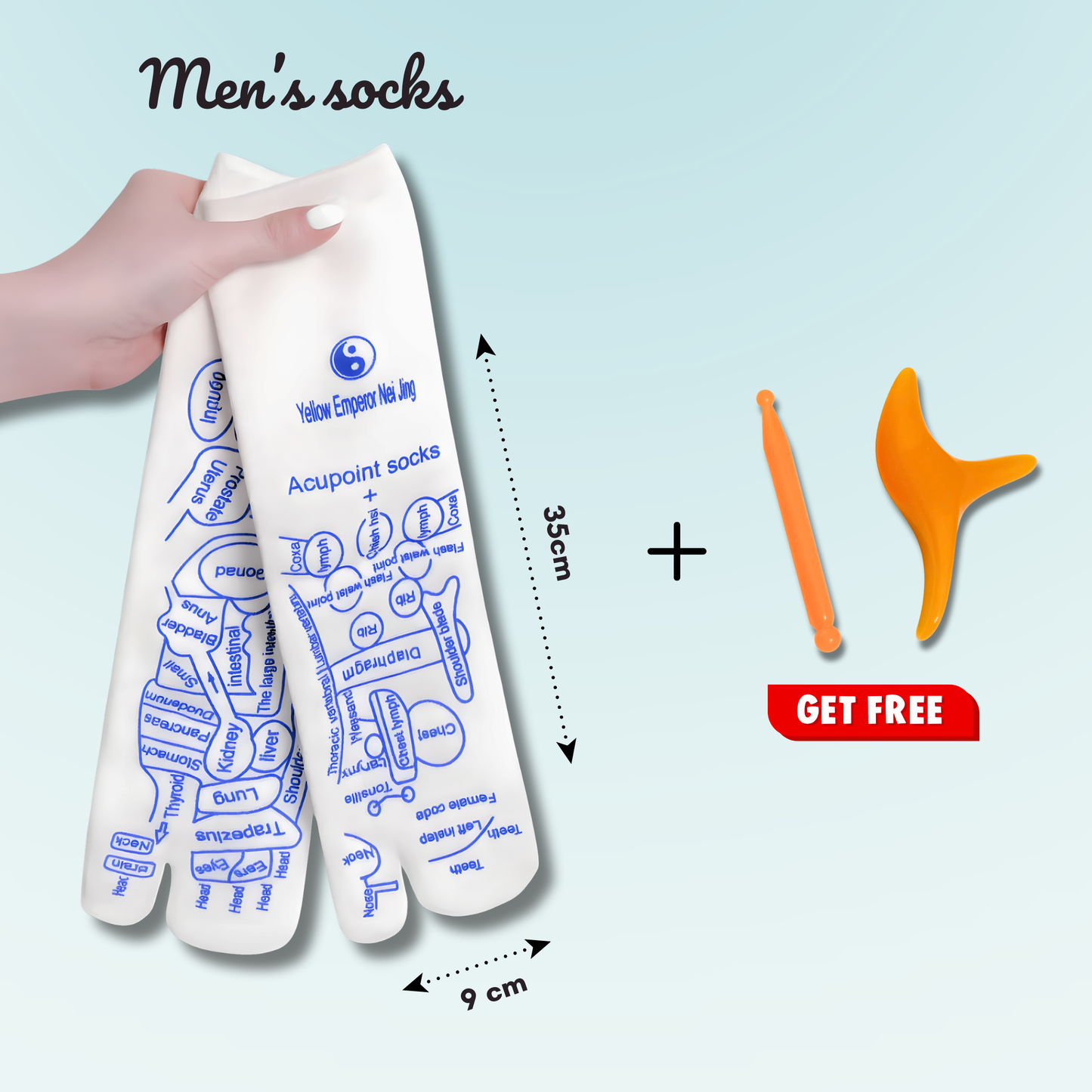 FeetyFirst™ ReflexTherapy Socks